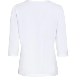 Baumwoll-Mix-Shirt in weiß in Größe 40/42 von DW-Shop, Weiß, 40/42