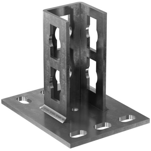 Fischer PSF 41 A4 Sattelflansch Edelstahl 562848 10St.