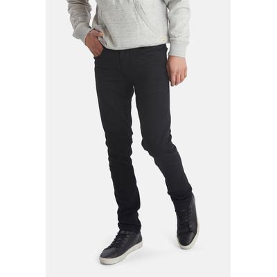 Slim-fit-Jeans BLEND "JET MULTIFLEX", Herren, Gr. 36, Länge 32, schwarz, Denim/Jeans, Obermaterial: 91% Baumwolle, 7% Polyester, 2% Elasthan, clean, slim fit lang, Jeans Slim-fit-Jeans, Baumwollmischung, slim fit