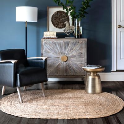 Nuloom Adelaida Farmhouse Jute Area Rug