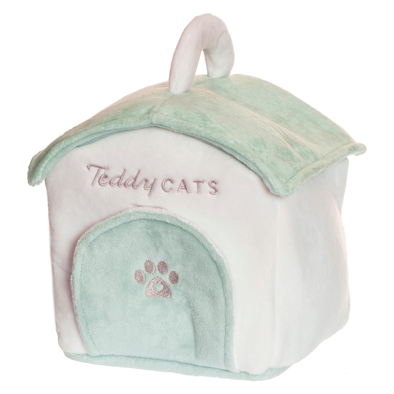 Teddykompaniet Teddy Spielset Katzenhaus (21 cm) (TK4218)