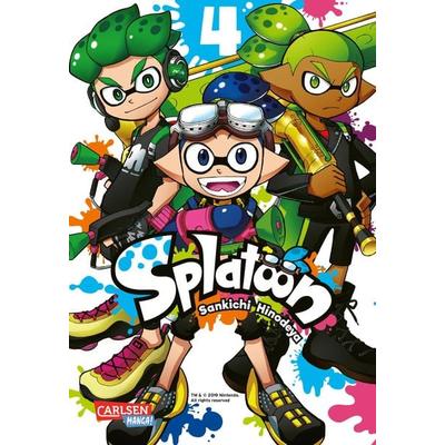 Splatoon 4, Taschenbuch von Sankichi Hinodeya, Carlsen, 978-3-551-72450-2