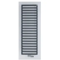 Zehnder quaro Design-Heizkörper ZQ130260A100020 QAM-140-060/GD, 1433 x 600 mm, anthracite