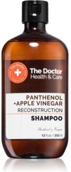 The Doctor Panthenol + Apple Vinegar Reconstruction champô renovador com pantenol 355 ml. Panthenol + Apple Vinegar Reconstruction