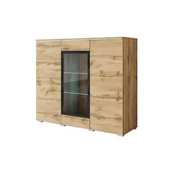 Highboard  Vera , holzfarben , Maße (cm): B: 120 H: 103,3
