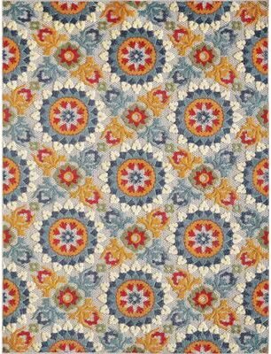 Domani Napa Floral Trellis Indoor/ Outdoor Rug