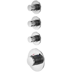 Steinberg Serie 100 Unterputzthermostat 3/4" mit 3 Ventilen 1/2", 100.4330 1004330