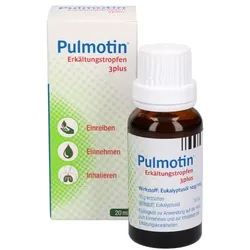 PULMOTIN Erkältungstropfen 3plus 20 ml