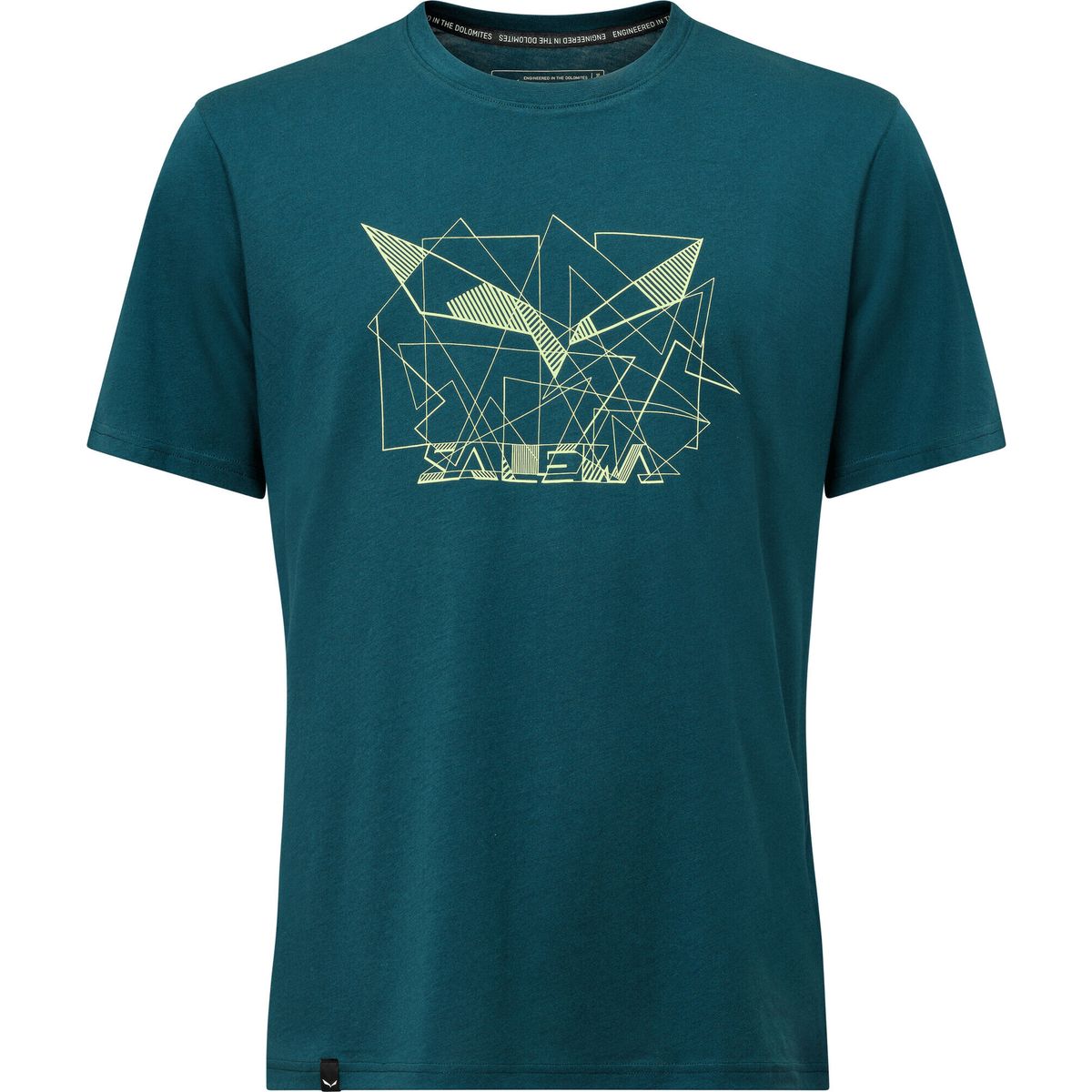 Salewa Eagle Geometric T-shirt M pond blue (8770) 50/L 00-0000029100-8770-50/L