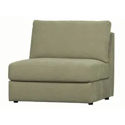 Modulsofa Family Seat Element aus Webstoff, modern und flexibel, grün, weiche Polsterung