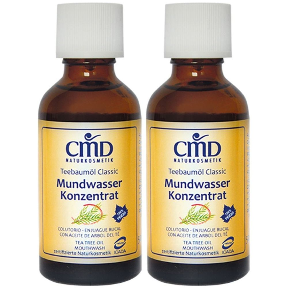 Teebaum ÖL Mundwasser CMD 2x 2x50 ml