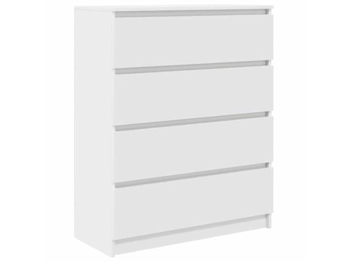 HKTMGDNG Sideboard Weiß 80x35x99 cm Kommode aus Holzwerkstoff Vielseitige Aufbewahrung für Schlafzimmer, Flur und Esszimmer mit stabiler Ablage für Dekoartikel und Pflanzen.