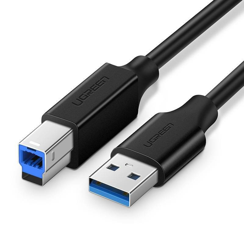 Ugreen USB 3.0 A-na-B-kabel US210, 1 meter, zwart