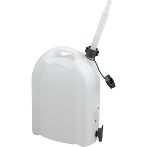 Pressol Wasserkanister 21187, 20 Liter, lebensmittelecht mit Auslaufhahn & Auslaufrohr