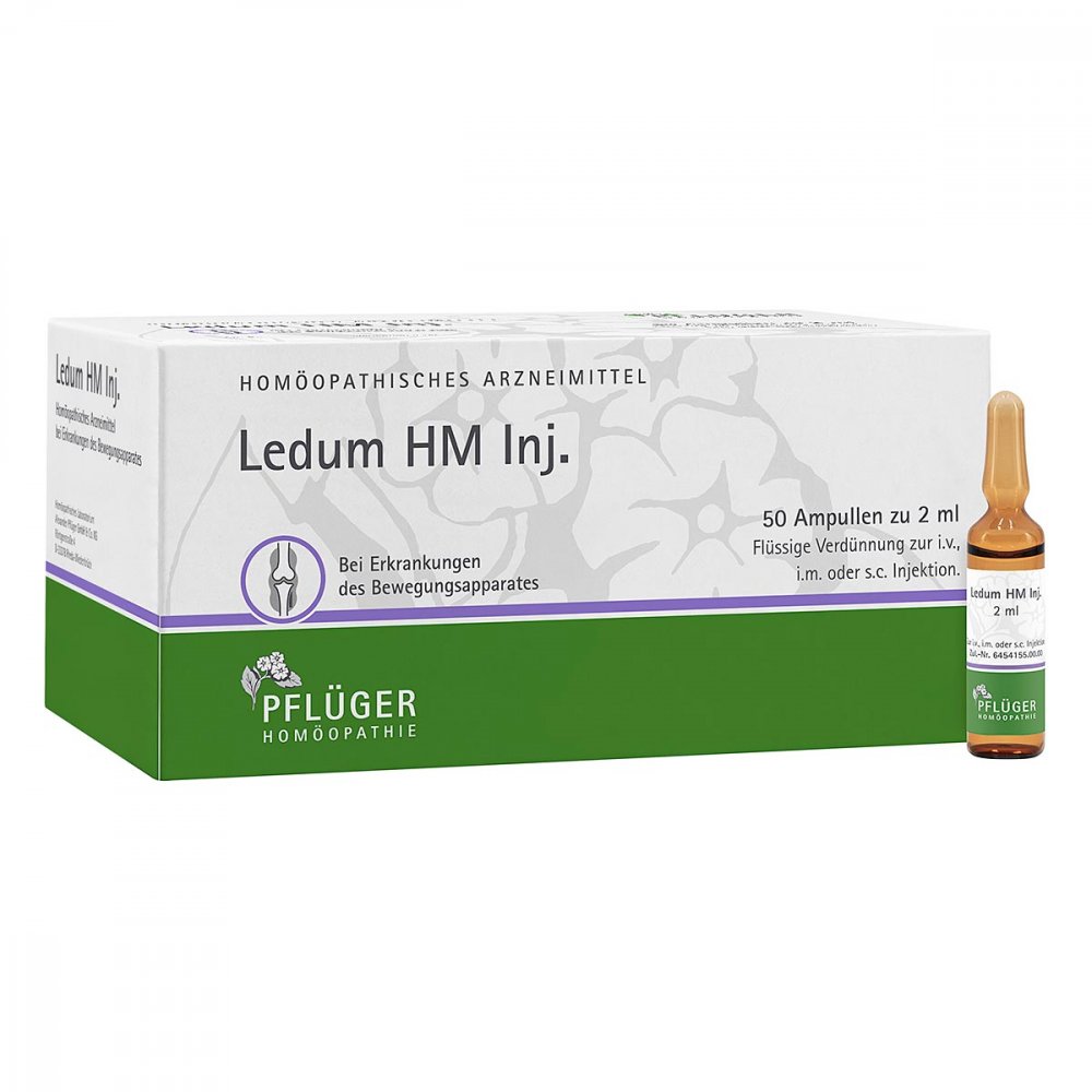 Homöopathisches Laboratorium Alexander Pflüger Gmb Ledum Hm Injekt Ampullen 01033349