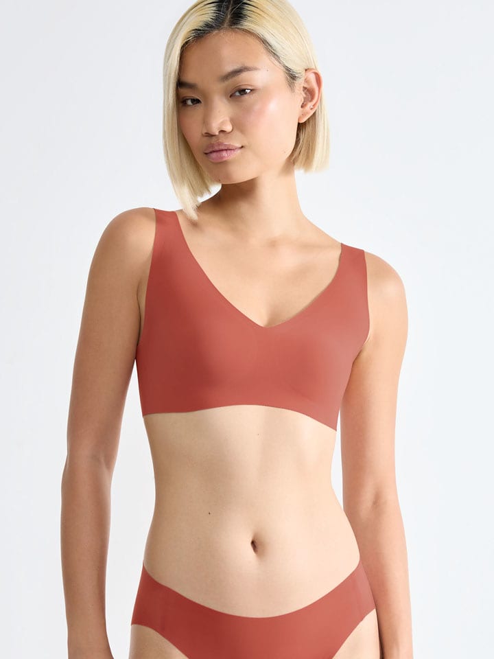 Sloggi Bustier in Hellbraun - S