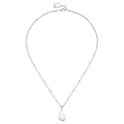 Kette mit Anhänger "Anhänger Tropfen, Silber 925", silber, GIORGIO MARTELLO MILANO, Halsketten, Damen, 45cm, Silber 925 (Sterlingsilber)