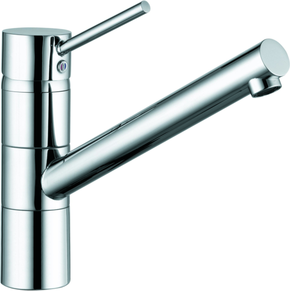 Kludi Scope XL Küchenarmatur 339300575 chrom, schwenkbarer Auslauf