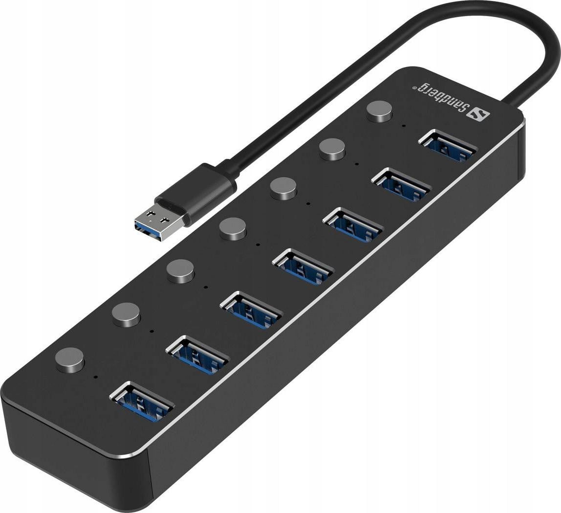Sandberg USB 3.0 Hub met 7 poorten