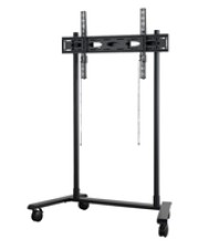 B-TECH Extra-Large Flat Screen Trolley Floor Stand VESA 1000 x 600 1.5m O60mm (BT8506/B V2)