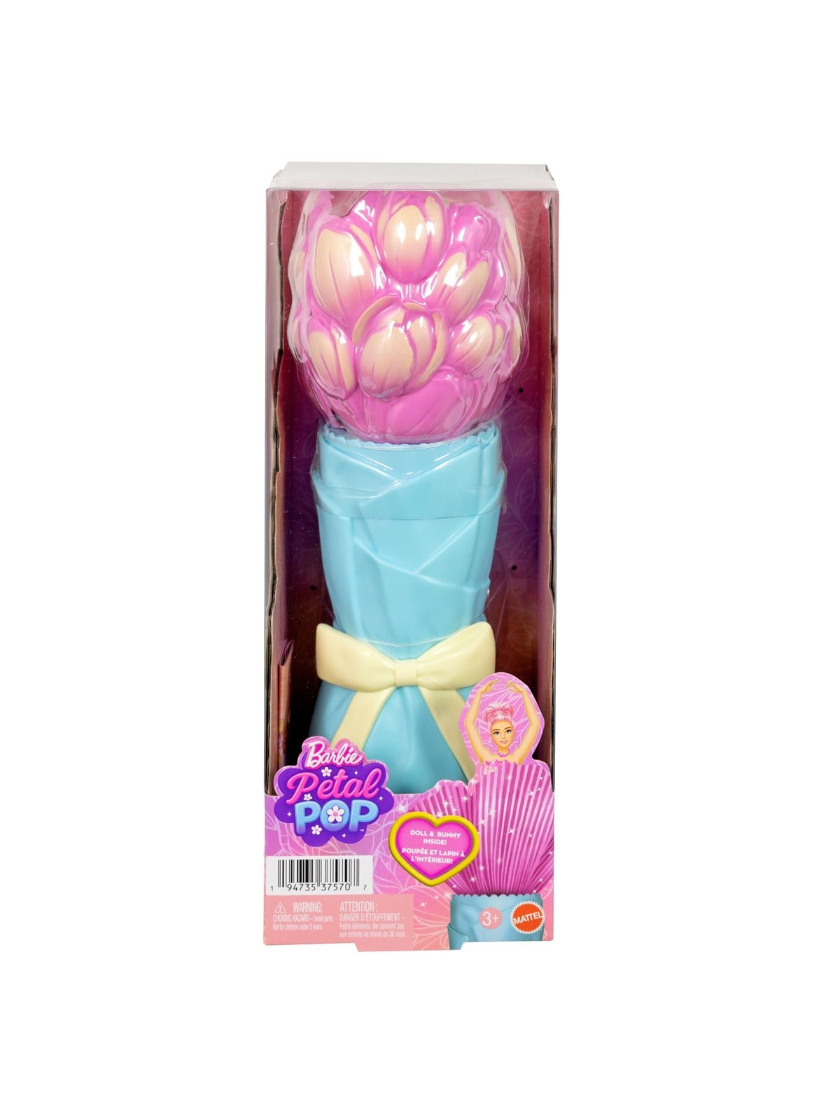 Barbie Flower Reveal Pinke Tulpe (blond)