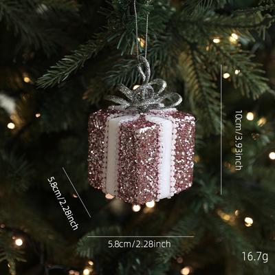 Modern Home Fixes Christmas Butterfly Ball Ornament, Party Wall Hanging Pendant, New Year Decor Accessories, Festive Holiday Decoration s9