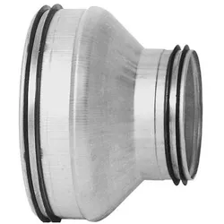 Lindab, Zubehör Belüftungstechnik, Reduktion kort centrisk RCU 315X200 nippel/nippel