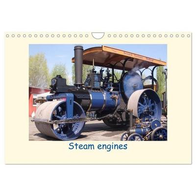 Steam engines (Wall Calendar 2027 DIN A4 landscape), CALVENDO 12 Month Wall Calendar
