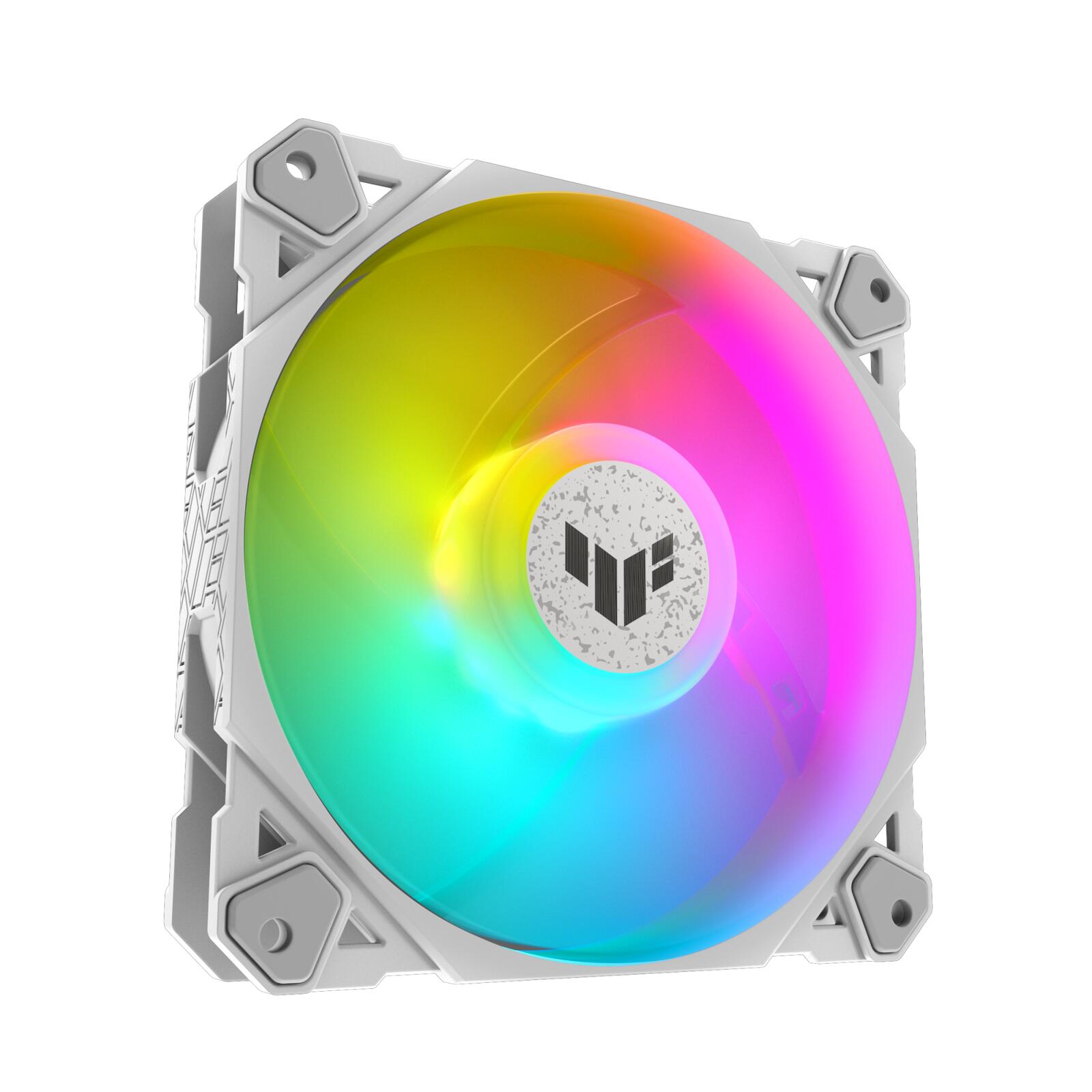 ASUS TUF Gaming TF120 ARGB-Gehäuselüfter 1 Stück, weiß 90DA0033-B09000
