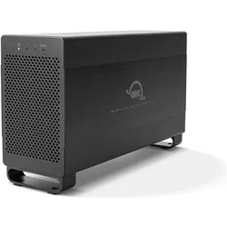 OWC Mercury Elite Pro Dual (2.5", 3.5"), Festplattengehäuse, Schwarz