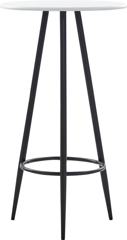 Ebern Designs Addi Round Dining Table White