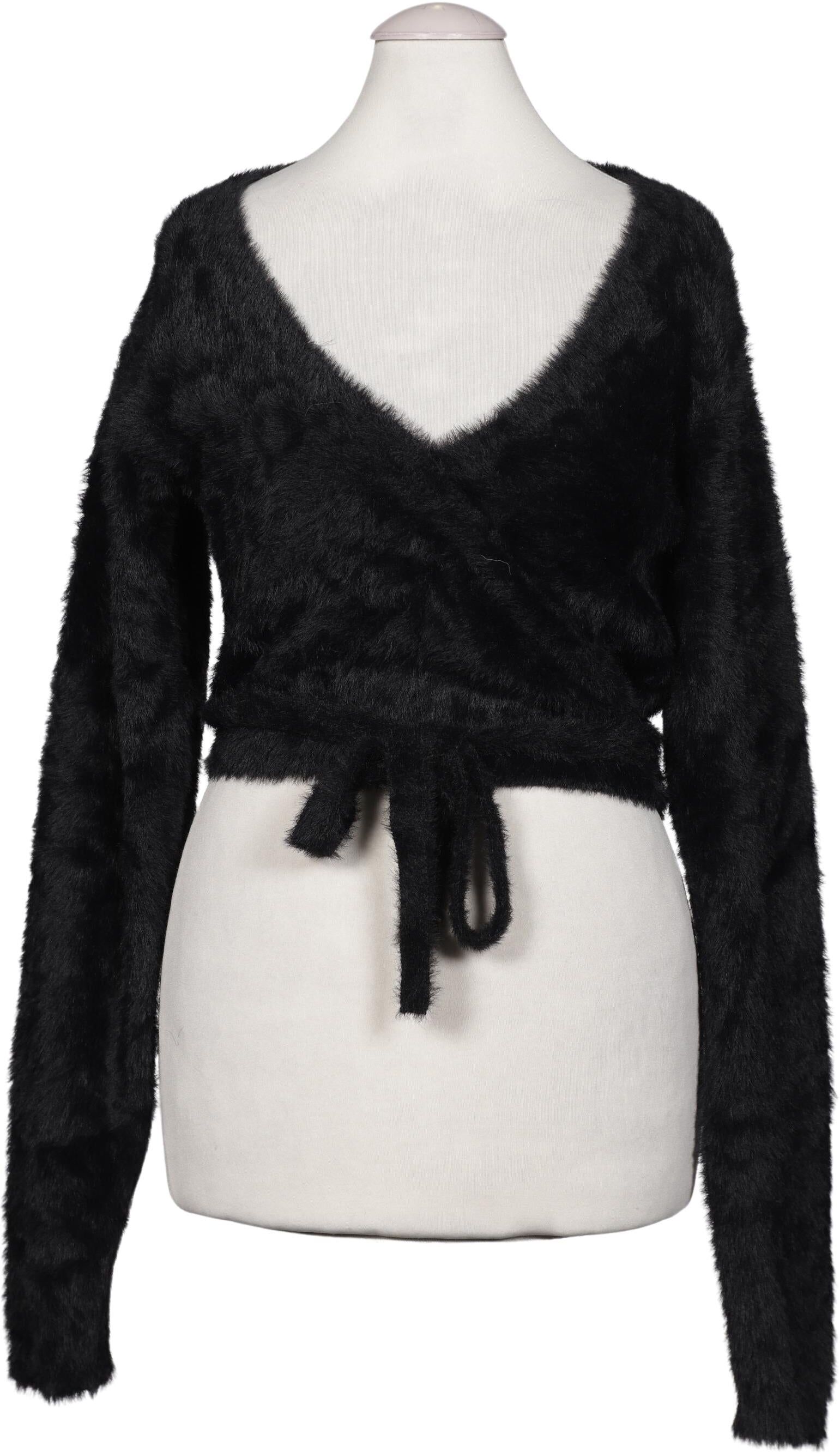 Chiara Ferragni Damen Pullover, Schwarz, Gr. M, Synthetik - Second Hand