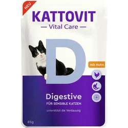 KATTOVIT Vital Care 85 Gramm Diätfutter 24 x 85 Gramm Digestive