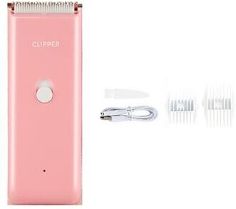 Happy Pet Pantry Quiet Trim Pro Waterproof Pet Grooming Clipper For Dogs & Cats pink