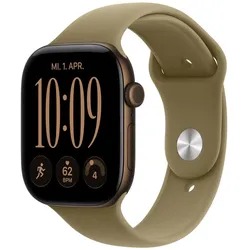 Apple Watch Series 12 Aluminium (GPS + Cellular) 46mm Dunkelbronze