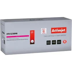 Activejet, Toner, ATK-5230MN toner replacement Kyocera TK-5230M Compatible page yield 2200 pages - (M)