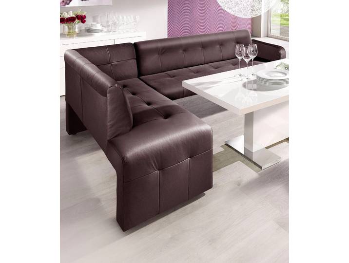 exxpo - sofa fashion Barista, bequem und elegant, hohe Bodenfreiheit Eckbank Barista bequem und elegant, hochwertige Detailverarbeitung