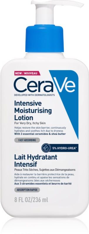 CeraVe Moisturizers Intensive Moisturizing Lotion feutigkeitsspendende Milch für trockene und juckende Haut 236 ml