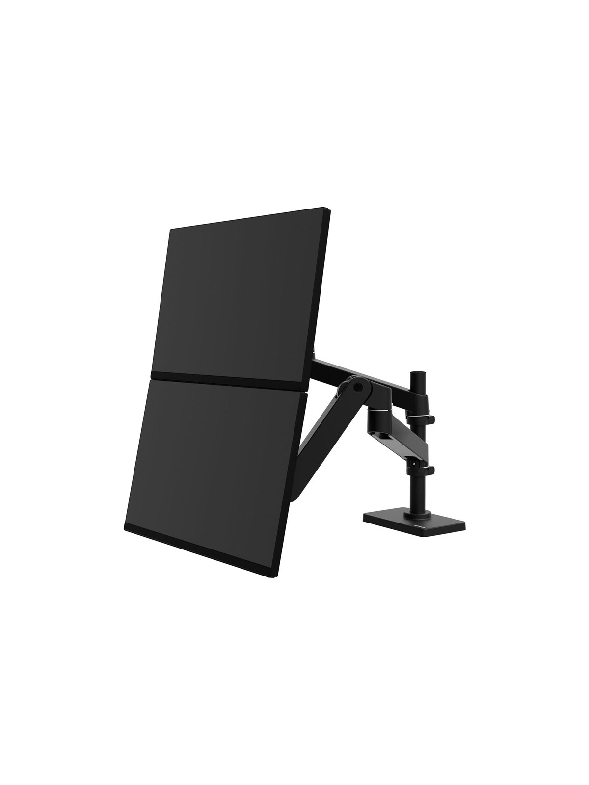 Ergotron LX Pro mounting kit - for 2 LCD displays - grommet mount - black