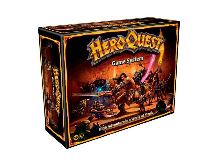 Hasbro Spiel HeroQuest Brettspiel Game System englisch
