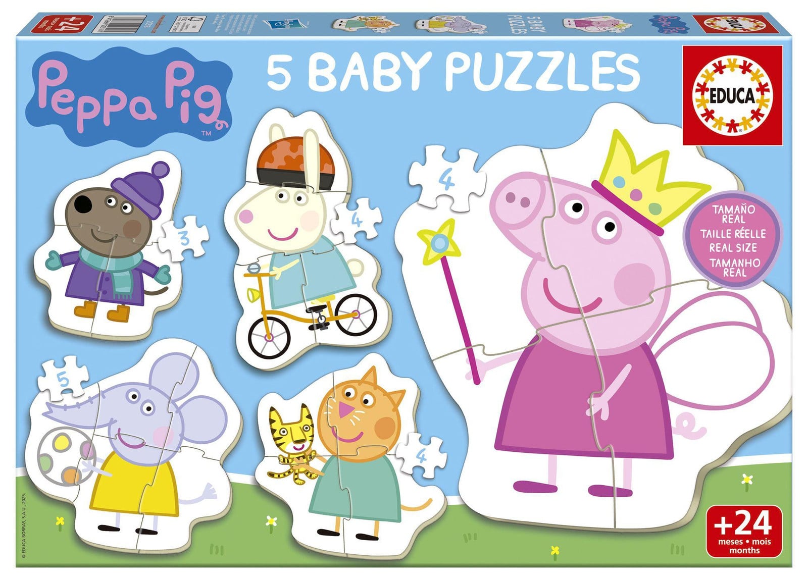 Educa Puzzle Baby 5-in-1 Varkentje Peppa