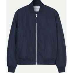 Regular-Fit Bomber Jacke Blau XL