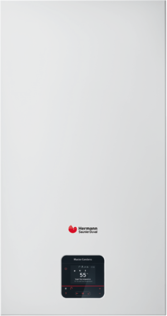 Hermann Saunier Duval Caldaia Saunier Duval Master Condens 26 kW Con Bollitore Cod. 0010025217 Completa di Kit per Scarico Fumi