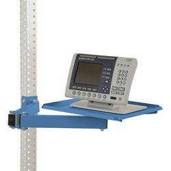 Manuflex ZB3568.5012 Ablageboard, drehbar für UNIVERSAL und PROFI, BxT 370 x 370 mm, mit Doppelgelenk-Schwenkausleger