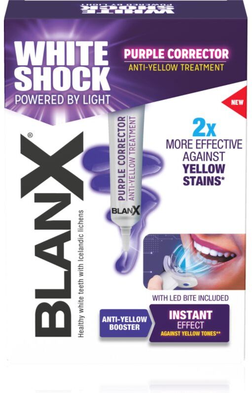 BlanX Shock Purple Treatment kit de blanchiment dentaire pour les dents