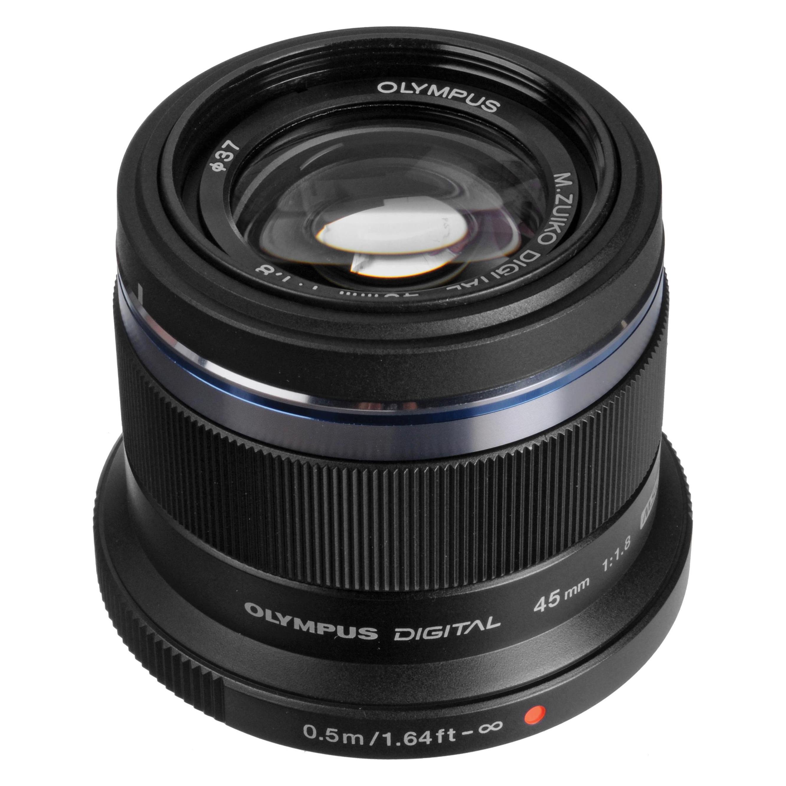 Olympus ED 45mm f/1.8 (Micro Four Thirds, Micro Four Thirds) (V311030BE000)