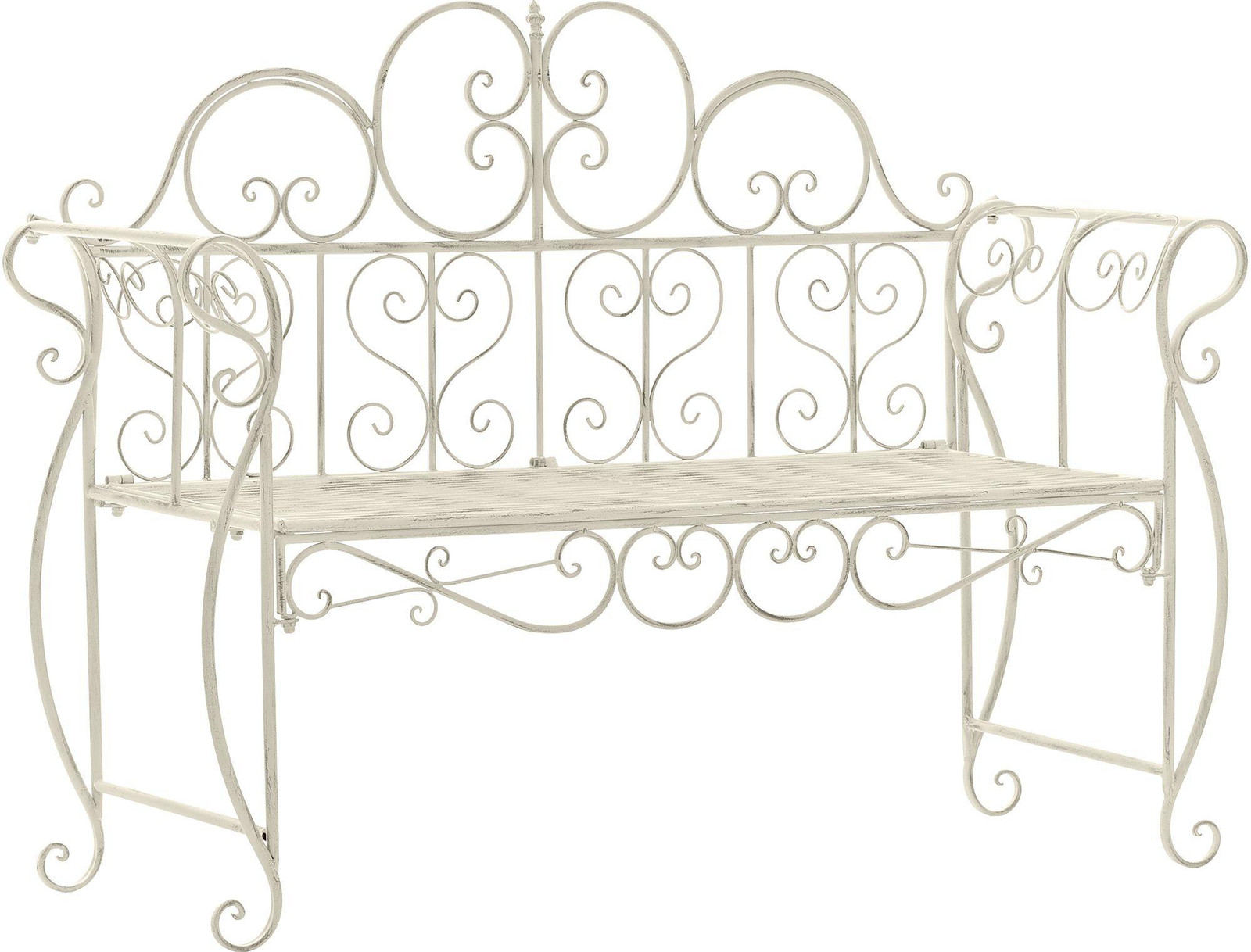 CLP Trading Tuinbank GS11173499 - Crèmekleurig, antiek model