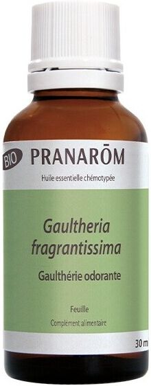 Pranarom Organic Wintergreen Essential Oil 30 ml