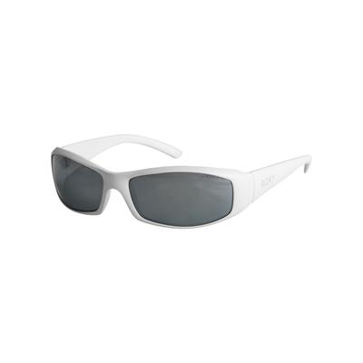 Sonnenbrille ROXY "Donna Polarized", Damen, weiß (grau, mirror silber polarized), Sonnenbrillen Sonnenbrille