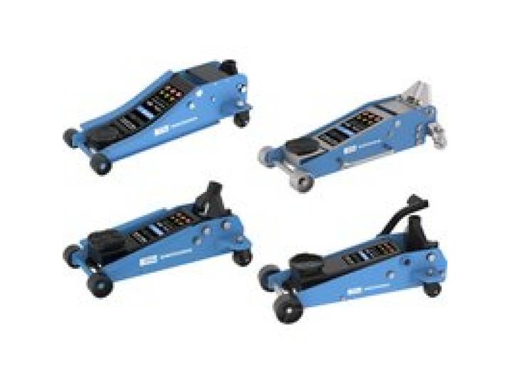 GÜDE Cric rouleur hydraulique « GRH », avec 2 roues pivotantes.